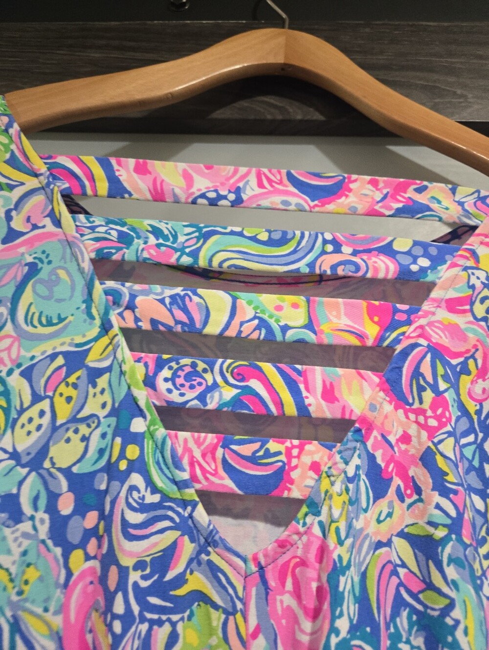 Lilly Pulitzer Ophelia swing dress in multi pop up 60 animals Size Medium - Picture 5 of 7